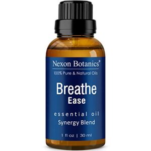 breathe essential oil blend 30 ml – breath easy essential oil sinus relief – breath essential oils for humidifier – essential oil breathe easy – essential oil for diffuser – nexon botanics