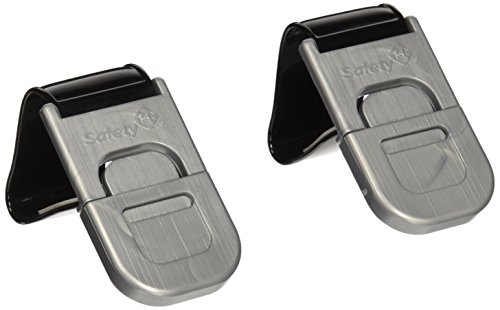 Safety 1st Multi-Purpose Appliance Lock (Décor) HS148 Color: Black - 4 Count