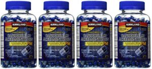 kirkland signature extra strength wipcll rapid release acetaminophen pm 500mg, 4 pack (375 gelcaps)