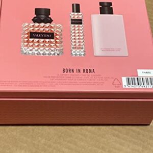 Valentino Donna Born In Roma EDP 3Pc Gift Set for Women