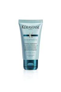 kerastase resistance ciment thermique hair serum and blow dry primer | strengthens to support healthy hair lengths | prevents breakage and seals split ends | heat protectant | for all hair types | 1.7 fl oz