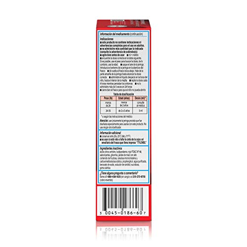 Infants' Tylenol Acetaminophen Liquid Medicine, Cherry, 2 fl. oz