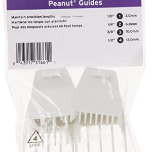 WAHL Comb Set for Peanut Trimmer, White