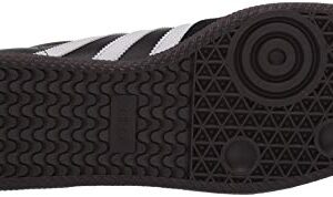 adidas Men's Samba Soccer Shoe, White/Black, 11 M US