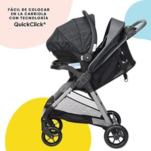 Safety 1st Smooth Ride QCM Travel System, Fast, 1-Hand Lift to fold, High Street