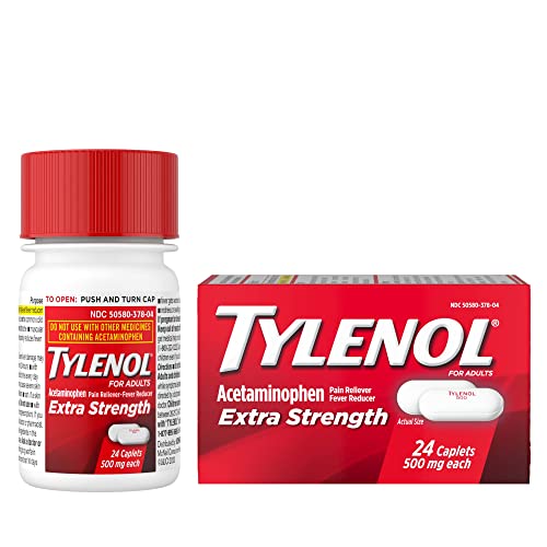 Tylenol Extra Strength Pain Relief - Caplets, 24 ct