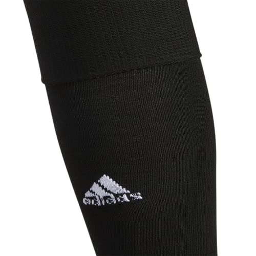 adidas Unisex Rivalry Soccer (2-pair) OTC Sock Team, Black/White, Medium US