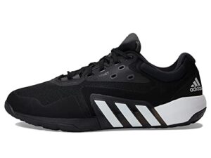adidas dropset trainer shoes men’s, black, size 10.5