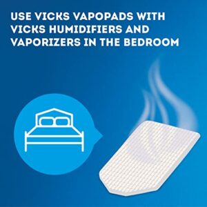 Vicks Soothing Vapors Replacement Pads, White