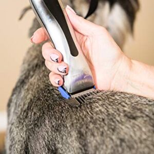 WAHL Professional Animal Figura Pet, Dog, and Horse Cordless Clipper Kit, Chrome (#8868)