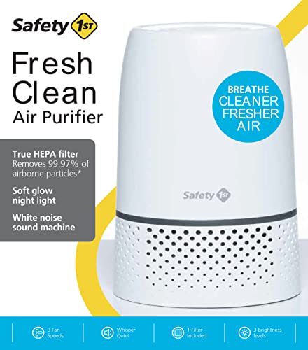Safety 1st Fresh Clean Air Purifier, White