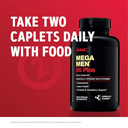 GNC Mega Men 50 Plus Multivitamin