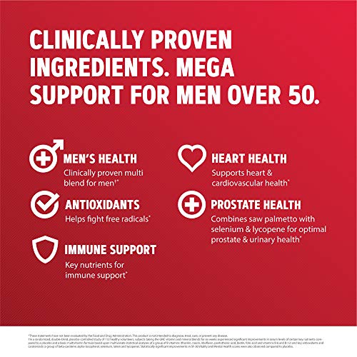 GNC Mega Men 50 Plus Multivitamin