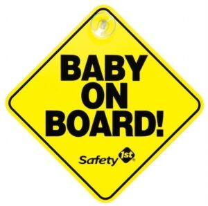 safety 1st “baby on board” sign, 2-pack