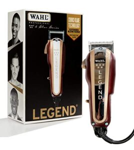 wahl professional 5 star legend clipper with ultimate wide range fading for professional barbers and stylists