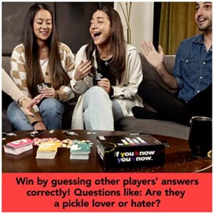 If You Know You Know IYKYK - The Question Card Game | Adult Games for Game Night | Board Games for Adults | Party Games for Adults Ages 18 & up