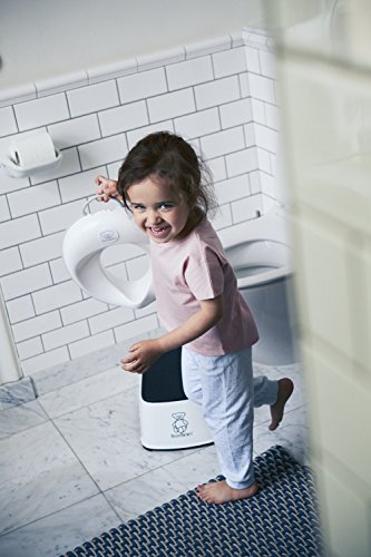 BABYBJORN Toilet Trainer, White/Gray, 1 Count (Pack of 1)