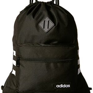 adidas Classic 3S Sackpack, Full Black, One Size