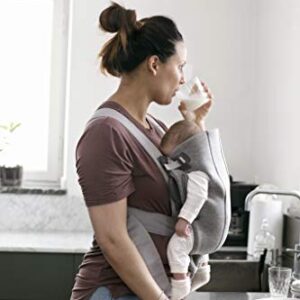 BabyBjörn Baby Carrier Mini, 3D Jersey, Light Gray