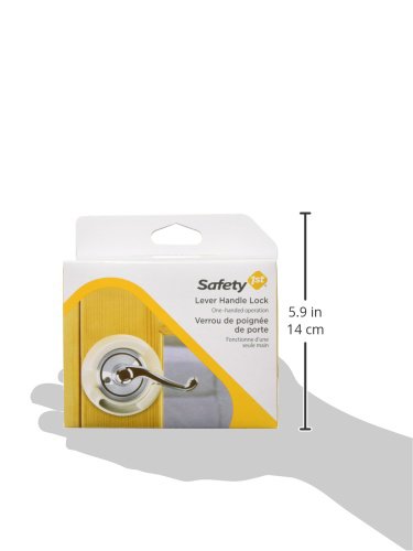 Safety 1st Lever Handle Lock, Off-White/Cream Color