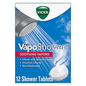 vicks vaposhower, 3 count (pack of 4)