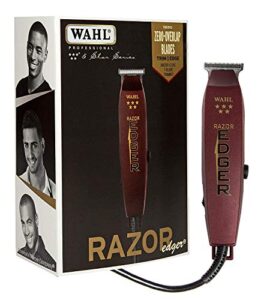 wahl professional 5 star razor edger #8051 great for barbers and stylists razor close trimming and edging – accessories included