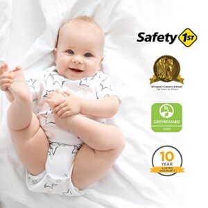 Safety 1st Heavenly Dreams Baby Crib and Toddler Bed Mattress, Waterproof and Stain Resistant Cover, White