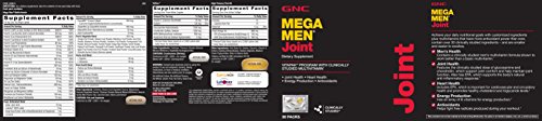 GNC Mega Men Joint Vitapak Program | Supports Joint Health, Heart Health, Energy Production, and Antioxidants | 30 Packs