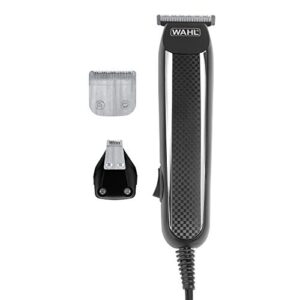 wahl powerpro corded detailer trimmer kit for mens grooming – for beard, mustache, stubble, ear, nose, & body grooming – model 9686