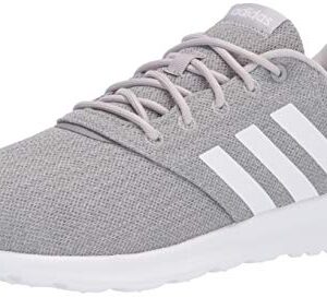 adidas Women's QT Racer 2.0 Running Shoe, Grey/White/Grey, 7.5