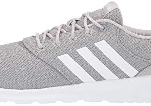 adidas Women's QT Racer 2.0 Running Shoe, Grey/White/Grey, 7.5