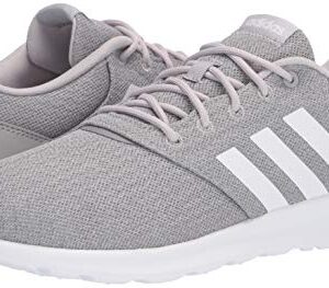 adidas Women's QT Racer 2.0 Running Shoe, Grey/White/Grey, 7.5