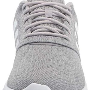 adidas Women's QT Racer 2.0 Running Shoe, Grey/White/Grey, 7.5