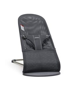 babybjörn bouncer bliss, mesh, anthracite