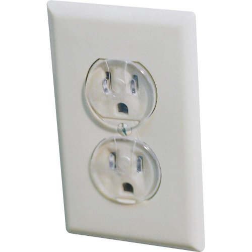 Safety 1st Outlet Plug Clear Carded 12 / Pack