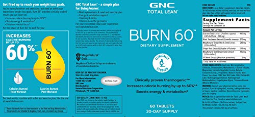 GNC Total Lean Burn 60