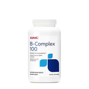 gnc b-complex 100 – 250 caplets