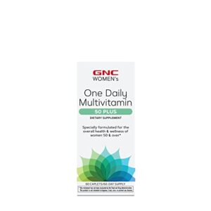 gnc one daily multivitamin 50 plus