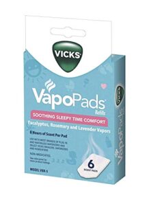 vicks pediatric vapopads refill pads 6 ea (pack of 11)