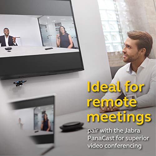 Jabra Speak 750 UC Wireless Bluetooth Speaker for Softphones and Mobile Phones – Easy To Set Up – Lightweight, Portable Conference Call Speaker with Premium Audio, Ideal for Remote Collaboration