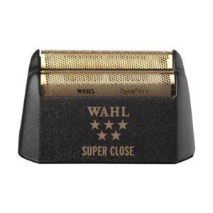 wahl professional 5 star series finale shaver replacement super close gold foil, hypo-allergenic, super close, bump free shaving for professional barbers and stylists – model 7043-100