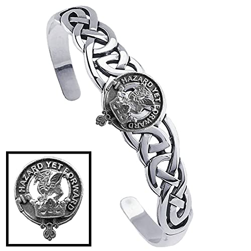 Seton Clan Celtic Cuff Bracelet