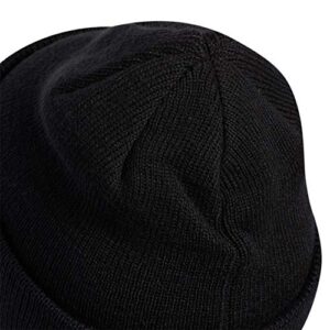 adidas Men's Team Issue Fold Beanie, Black/White F21, One Size