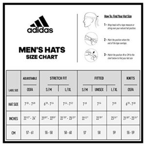 adidas Men's Team Issue Fold Beanie, Black/White F21, One Size