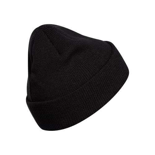 adidas Men's Team Issue Fold Beanie, Black/White F21, One Size