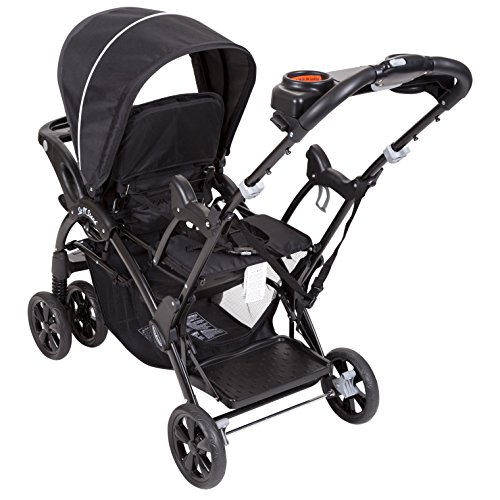 Baby Trend Sit and Stand Double Stroller, Onyx