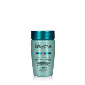 kerastase resistance force architecte shampoo | reconstructing repair shampoo | formulated with pro-keratine complex | for weak and damaged hair | 2.71 fl oz