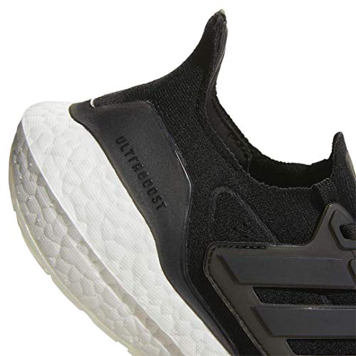 adidas Women's Ultraboost 21 Running Shoe, Black/Black/Grey, 7