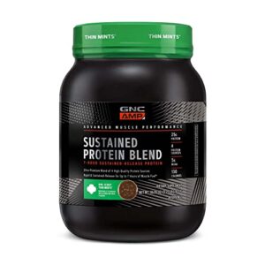gnc amp sustained protein blend – girl scouts thin mints