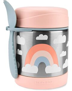 skip hop insulated baby food jar, sparks, rainbow